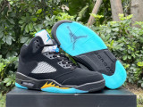 Authentic Air Jordan 5 “Aqua”