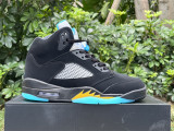 Authentic Air Jordan 5 “Aqua”