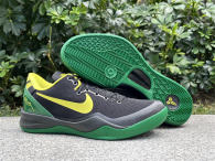Authentic Nike Kobe 8 “Oregon Ducks” PE Pack Black/Green