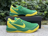 Authentic Nike Kobe 8 “Oregon Ducks” PE Pack Yellow/Green