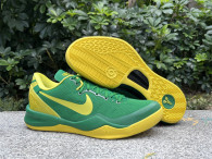 Authentic Nike Kobe 8 “Oregon Ducks” PE Pack Yellow/Green