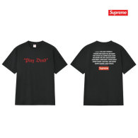 Supreme Short Round Collar T-shirt S-XXL (138)