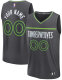 Men's Minnesota Timberwolves Fanatics Anthracite Fastbreak Custom Jersey - Statement Edition