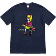 Supreme Short Round Collar T-shirt S-XXL (55)