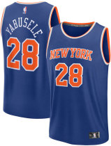 Men's New York Knicks Guerschon Yabusele Fanatics Blue Fast Break Replica Player Jersey - Icon Edition Men's New York Knicks Guerschon Yabusele Fanatics Blue Fast Break Replica Player Jersey - Icon Edition