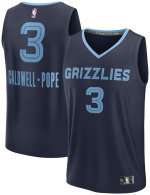 Men's Memphis Grizzlies Kentavious Caldwell-Pope Fanatics Navy Fast Break Replica Player Jersey - Icon Edition