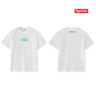 Supreme Short Round Collar T-shirt S-XXL (105)