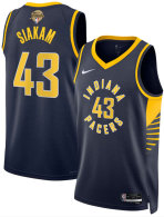 Unisex Indiana Pacers Pascal Siakam Nike Navy 2025 NBA Finals Swingman Jersey - Icon Edition