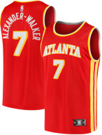 Men's Atlanta Hawks Nickeil Alexander-Walker Fanatics Red Fast Break Replica Jersey - Icon Edition