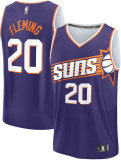 Men's Phoenix Suns Rasheer Fleming Fanatics Purple Fast Break Replica Jersey - Icon Edition
