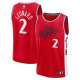Men's LA Clippers Kawhi Leonard Fanatics Red Fast Break Replica Player Jersey - Statement Edition