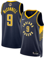 Unisex Indiana Pacers TJ McConnell Nike Navy 2025 NBA Finals Swingman Jersey - Icon Edition