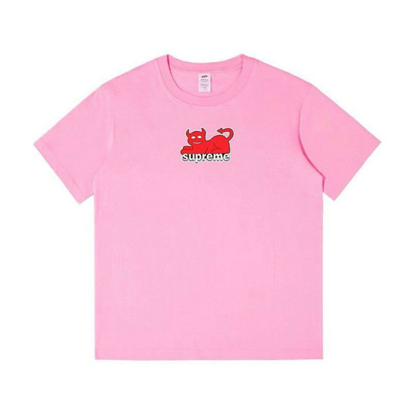 Supreme Short Round Collar T-shirt S-XXL (86)