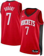 Unisex Houston Rockets Kevin Durant Nike Red Swingman Player Jersey - Icon Edition