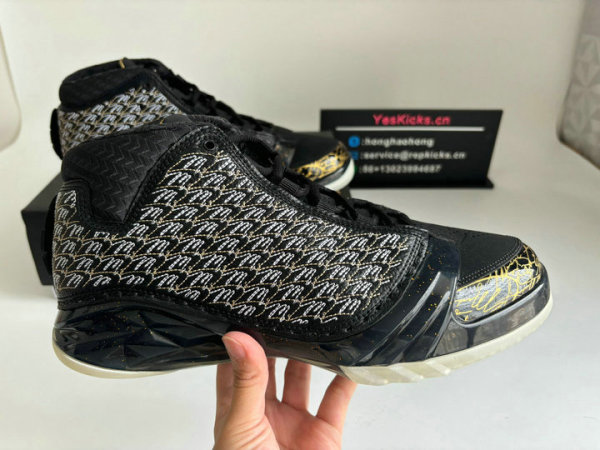 Authentic Air Jordan 23 Black/Gold