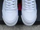 Authentic Air Jordan 5 White/Blue/Black/