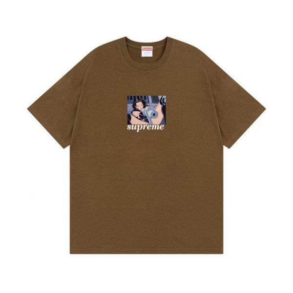 Supreme Short Round Collar T-shirt S-XXL (151)
