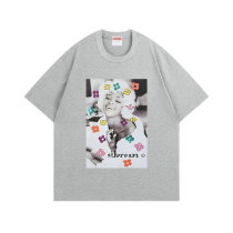 Supreme Short Round Collar T-shirt S-XXL (205) Supreme Short Round Collar T-shirt S-XXL (205)