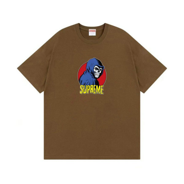 Supreme Short Round Collar T-shirt S-XXL (191)