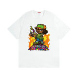 Supreme Short Round Collar T-shirt S-XXL (224)