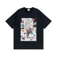 Supreme Short Round Collar T-shirt S-XXL (202)