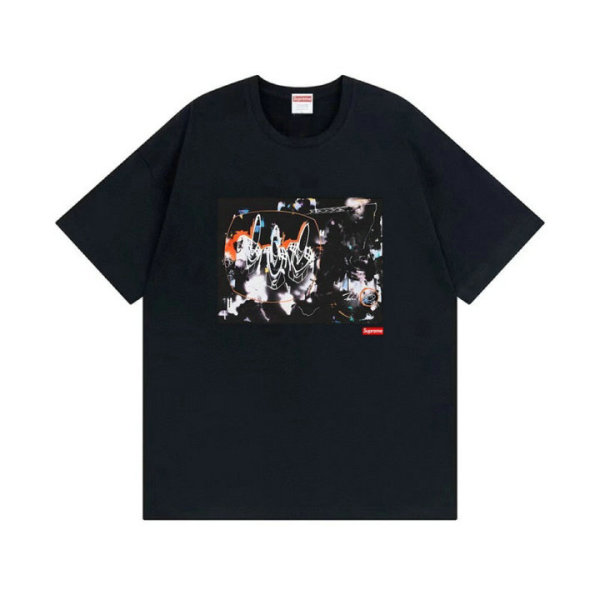 Supreme Short Round Collar T-shirt S-XXL (244)