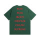 Supreme Short Round Collar T-shirt S-XXL (185)