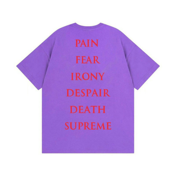 Supreme Short Round Collar T-shirt S-XXL (183)