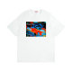 Supreme Short Round Collar T-shirt S-XXL (166)