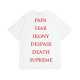 Supreme Short Round Collar T-shirt S-XXL (187)