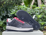 Authentic Nike Air Force 1 Black/White/Red