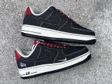 Authentic Nike Air Force 1 Black/White/Red