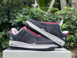 Authentic Nike Air Force 1 Black/White/Red