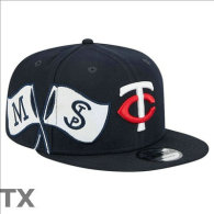 MLB Minnesota Twins Snapback Hat (32)