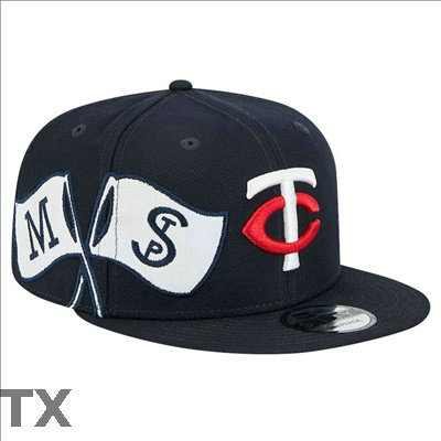 MLB Minnesota Twins Snapback Hat (32)
