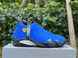 Authentic Air Jordan 14 Challenge Blue/Black