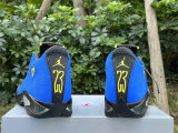 Authentic Air Jordan 14 Challenge Blue/Black