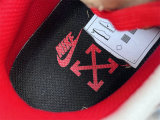 Authentic Off-White x Nike Air Force 1 Black/Red