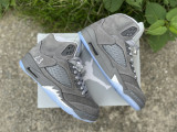 Authentic Air Jordan 5 Wolf Grey