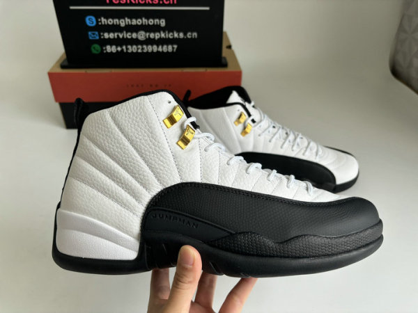 Authentic Air Jordan 12 Taxi 2025