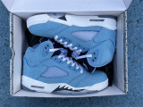 Authentic Air Jordan 5 Light Blue