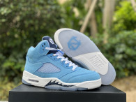 Authentic Air Jordan 5 Light Blue