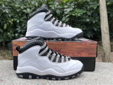 Authentic Air Jordan 10 GS “Steel”