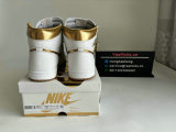 Authentic Air Jordan 1 WMNS “Metallic Gold”
