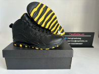Authentic Air Jordan 10 Black/Yellow