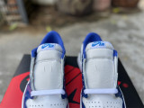 Authentic Air Jordan 1 Low Royal Blue/White