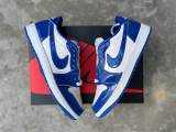 Authentic Air Jordan 1 Low Royal Blue/White
