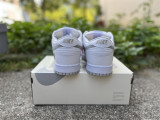 Authentic Supreme x Nike SB Dunk Low White/Silver