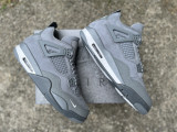 Authentic Nigel Sylvester x Air Jordan 4 Bike Grey
