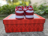 Authentic Nike SB Dunk Low Red/White